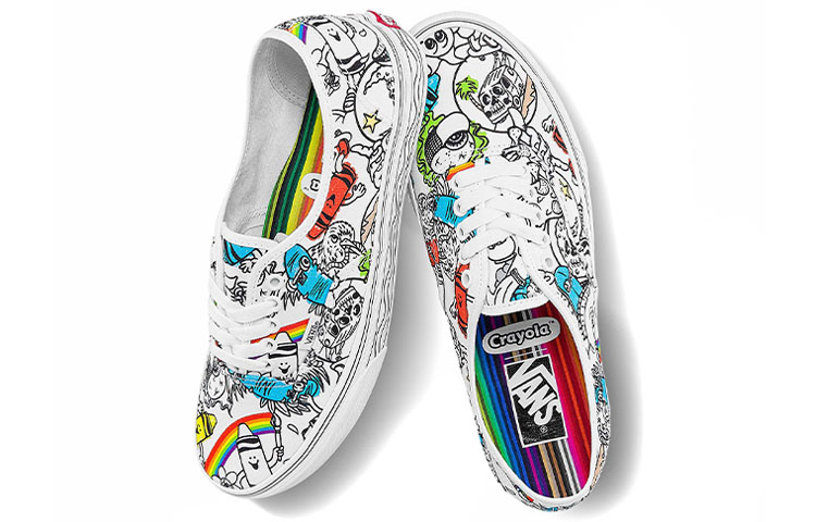 Shop Crayola 與 Vans 聯名款 'Mult' VN0A5KRDARE