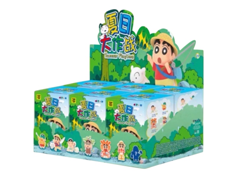 Crayon Shin-chan x Miniso Top Toy Summer Playtime Series Figure Sealed Case (6 Blind Box)