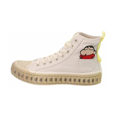 Kappa Crayon Shin-chan High-Top Canvas 'Egret White'