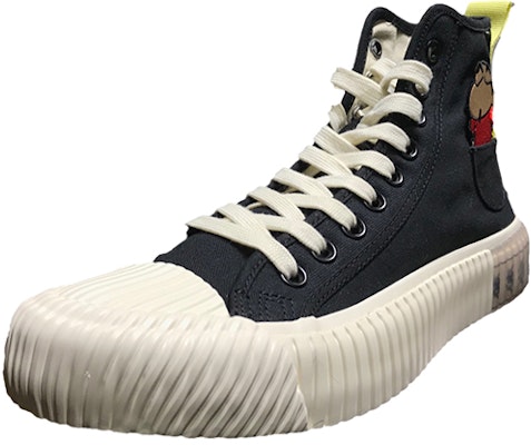 Kappa Crayon Shin-chan x Retro High-Top Kanvas 'Hitam' KPCTFVS80-990 Lookbook Kappa Crayon Shin-chan x Retro High-Top Kanvas 'Hitam' KPCTFVS80-990