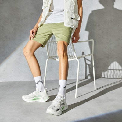 Li-Ning CRC x Paris Fashion Week 'White Light Green' ARHR087-2 Details for Li-Ning CRC x Paris Fashion Week 'White Light Green' ARHR087-2