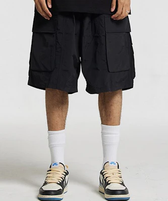 CREAM SODA LAB Bermuda Cargo String Shorts Black CFZZ81S003 Buy CREAM SODA LAB Bermuda Cargo String Shorts Black CFZZ81S003