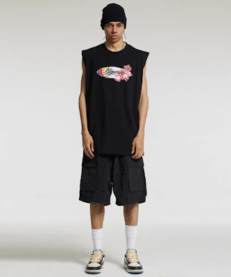 CREAM SODA LAB Bermuda Cargo String Shorts Black CFZZ81S003 Order CREAM SODA LAB Bermuda Cargo String Shorts Black CFZZ81S003