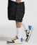 Shop CREAM SODA LAB Bermuda Cargo String Shorts Black CFZZ81S003
