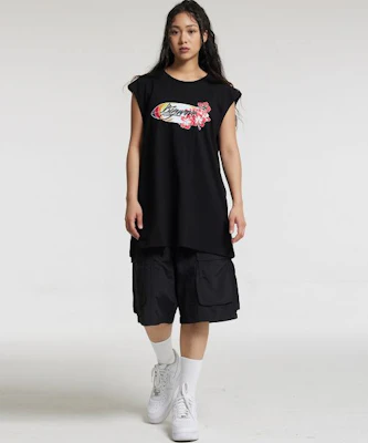 CREAM SODA LAB Bermuda Cargo String Shorts Black CFZZ81S003 Purchase CREAM SODA LAB Bermuda Cargo String Shorts Black CFZZ81S003