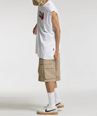CREAM SODA LAB Bermuda Cargo String Shorts Ivory CFZZ81S004 Lookbook CREAM SODA LAB Bermuda Cargo String Shorts Ivory CFZZ81S004