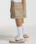Shop CREAM SODA LAB Bermuda Cargo String Shorts Ivory CFZZ81S004