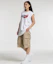 Purchase CREAM SODA LAB Bermuda Cargo String Shorts Ivory CFZZ81S004