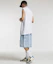 Lookbook CREAM SODA LAB Bermuda Carpenter Elastic Denim Shorts Light Blue CFZZ81S002
