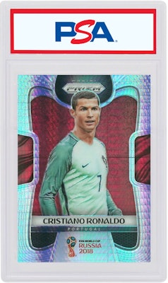 Cristiano Ronaldo 2018 Panini Prizm World Cup Hyper #154 Buy Cristiano Ronaldo 2018 Panini Prizm World Cup Hyper #154