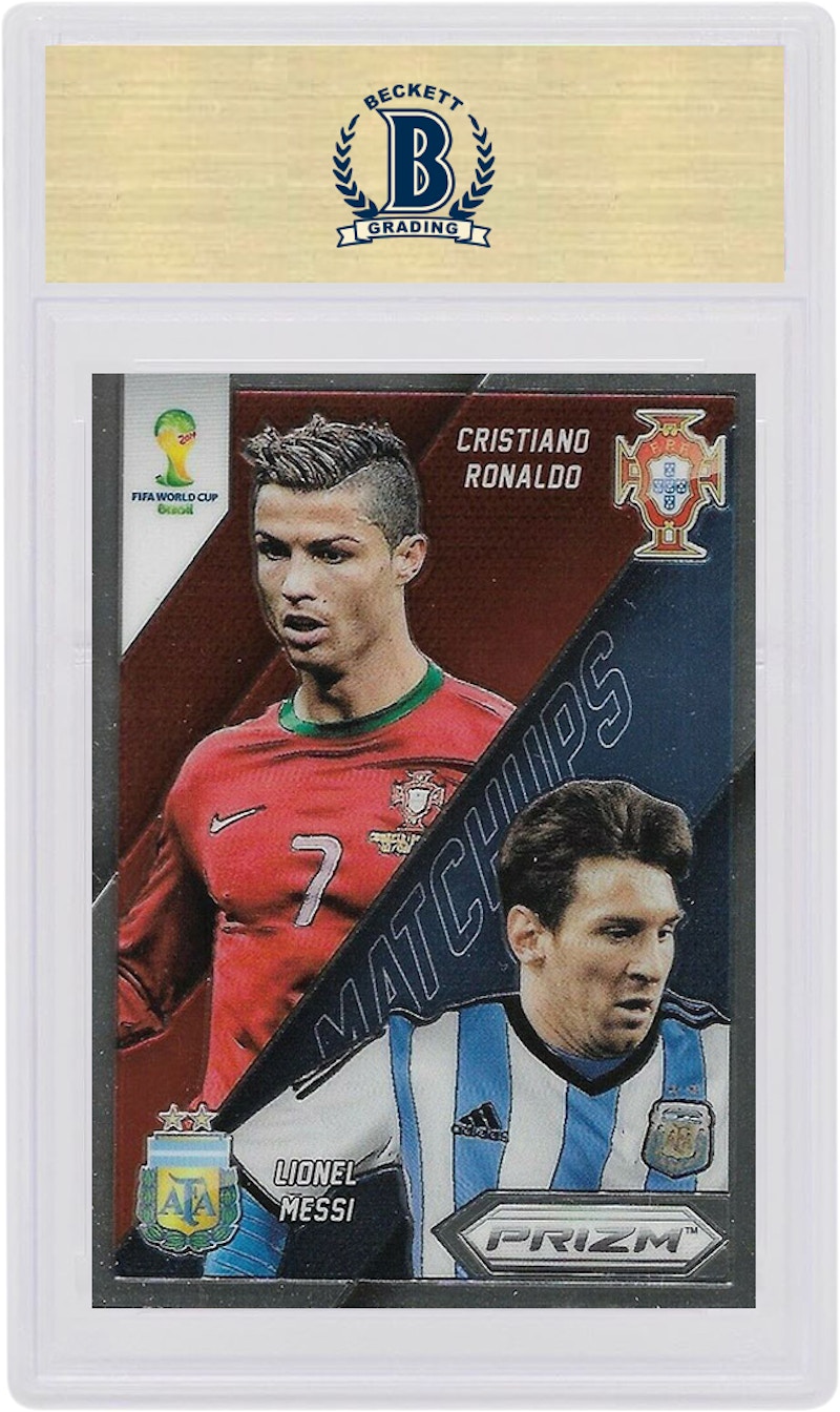 Buy Cristiano Ronaldo/ Lionel Messi 2014 Panini Prizm World Cup