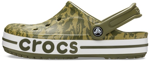 Crocs 4 Printing Camouflage Green Unisex Sandals 206232-354 Crocs 4 Printing Camouflage Green Unisex Sandals 206232-354