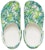 Crocs 4 Printing Kasut Sandal Sukan Pantai Putih Hijau 'White Green' 206230-1C8