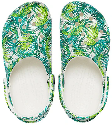 Sandali Crocs 4 Printing Outdoor Bianchi e Verdi per Spiaggia e Sport 206230-1C8 Purchase Sandali Crocs 4 Printing Outdoor Bianchi e Verdi per Spiaggia e Sport 206230-1C8