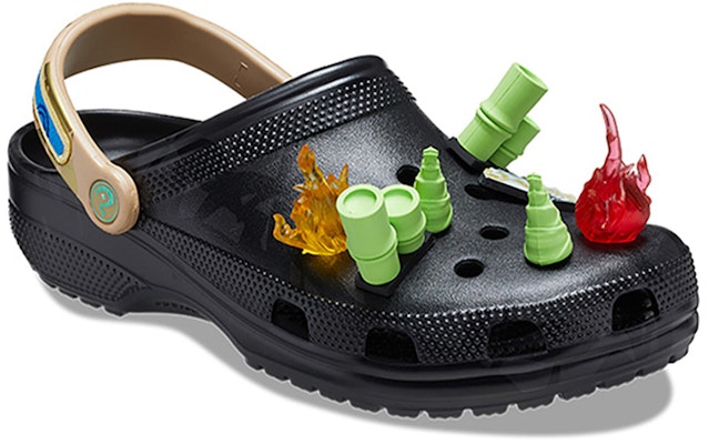 王者榮耀 x Crocs卡駱馳 Classic Clog 聯名款運動涼鞋 男女同款 黑色 胖達榮榮 夢奇典藏版 Lookbook 王者榮耀 x Crocs卡駱馳 Classic Clog 聯名款運動涼鞋 男女同款 黑色 胖達榮榮 夢奇典藏版