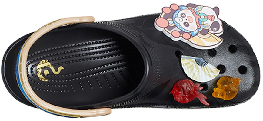 王者榮耀 x Crocs卡駱馳 Classic Clog 聯名款運動涼鞋 男女同款 黑色 胖達榮榮 夢奇典藏版 Shop 王者榮耀 x Crocs卡駱馳 Classic Clog 聯名款運動涼鞋 男女同款 黑色 胖達榮榮 夢奇典藏版