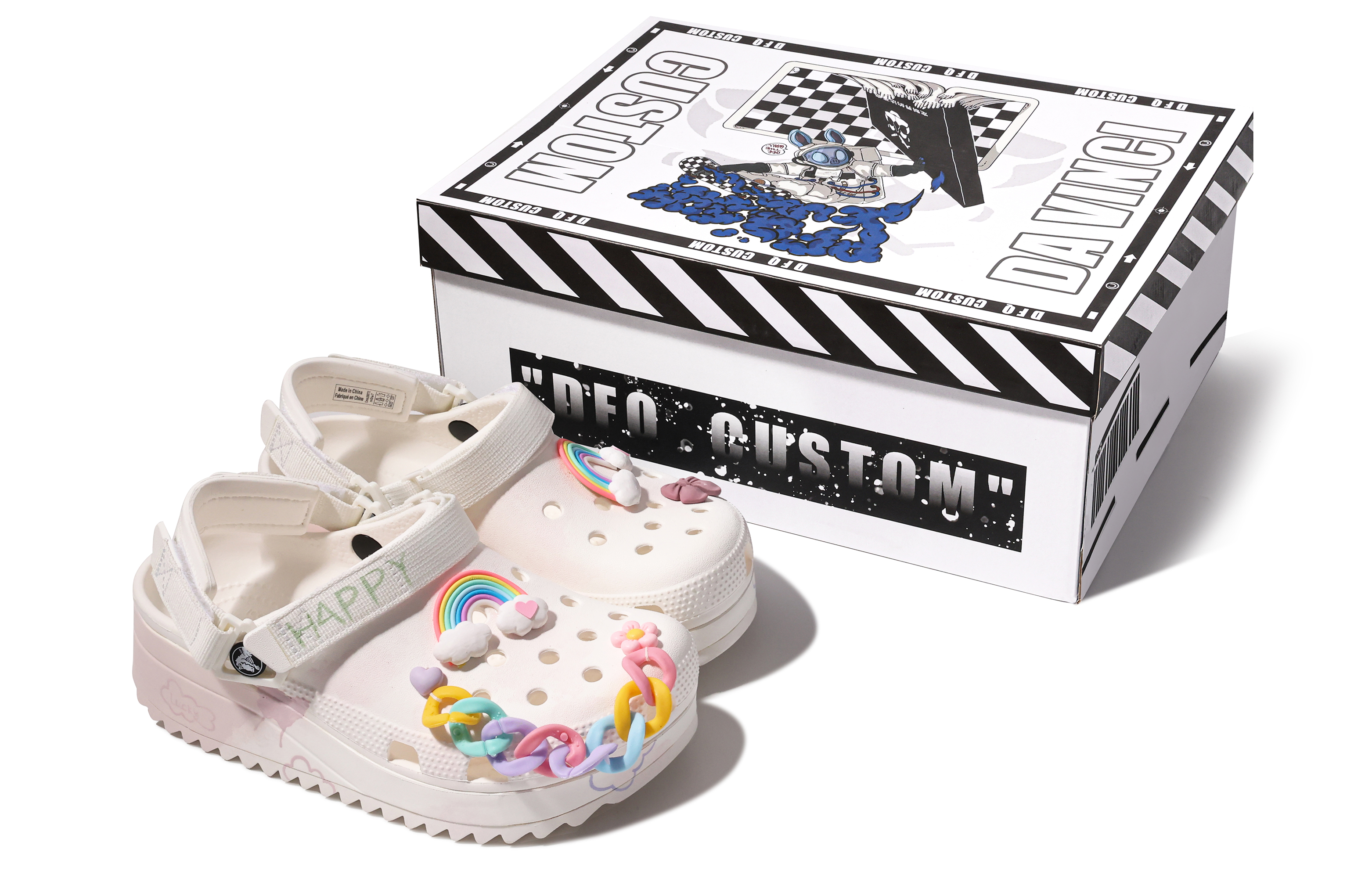Crocs 'Da Vinci Custom Lucky Cloud Chain'