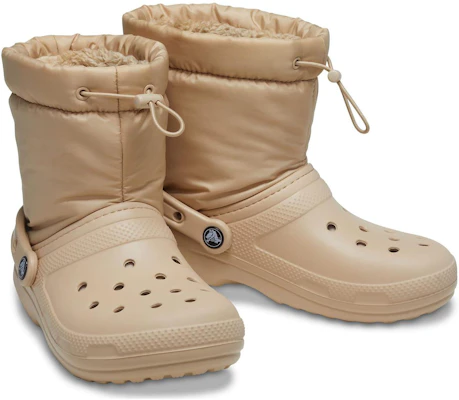 Crocs Short Snow Boots Beige - Warm, Comfortable, Versatile Winter Shoes 206630-212 Lookbook Crocs Short Snow Boots Beige - Warm, Comfortable, Versatile Winter Shoes 206630-212