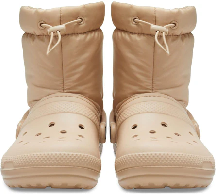 Crocs Short Snow Boots Beige - Warm, Comfortable, Versatile Winter Shoes 206630-212 Shop Crocs Short Snow Boots Beige - Warm, Comfortable, Versatile Winter Shoes 206630-212