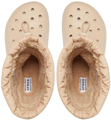 Crocs Short Snow Boots Beige - Warm, Comfortable, Versatile Winter Shoes 206630-212 Purchase Crocs Short Snow Boots Beige - Warm, Comfortable, Versatile Winter Shoes 206630-212