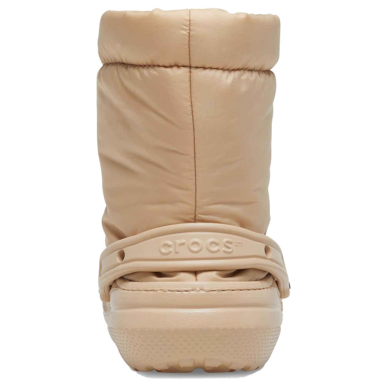 Crocs  Short Snow Boots Beige - Warm, CMFTable, Versatile Winter Shoes 圖 6