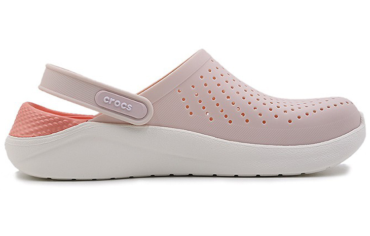 Order Crocs Dewasa LiteRide Clog-7 'Pink Putih' 204592-6PL