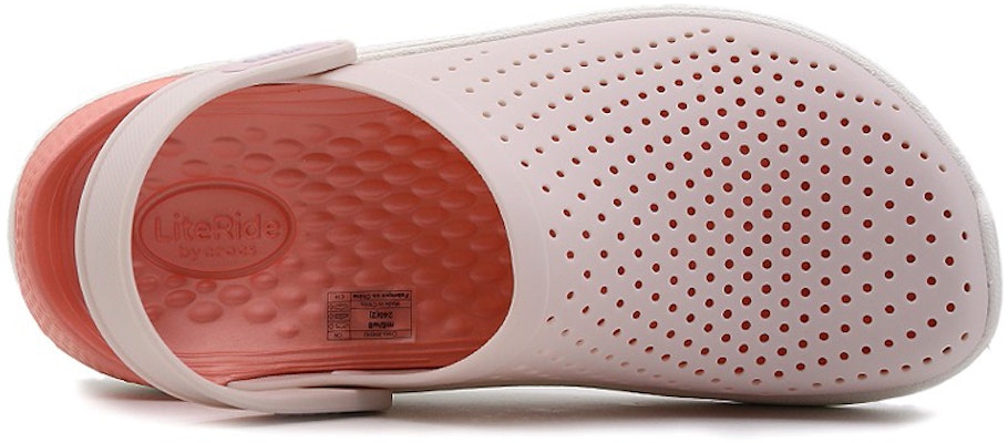Crocs 成人 LiteRide 花园鞋-7 '粉白色' 204592-6PL Lookbook Crocs 成人 LiteRide 花园鞋-7 '粉白色' 204592-6PL