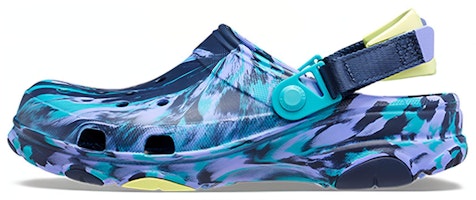 Crocs All-Terrain Marbled Clog 'Blue Multicolor' 207887-4HQ Crocs All-Terrain Marbled Clog 'Blue Multicolor' 207887-4HQ