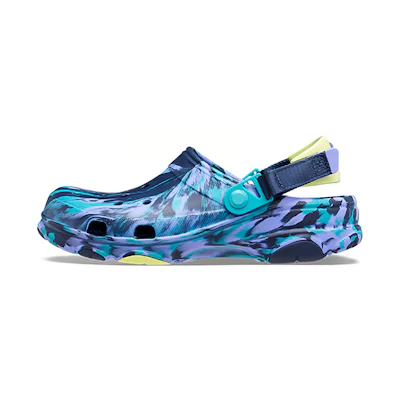 Crocs All-Terrain Marbled Clog 'Blue Multicolor'