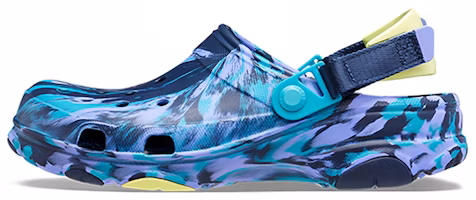 Crocs All-Terrain Marbled Clog 'Blue Multicolor' 207887-4HQ Crocs All-Terrain Marbled Clog 'Blue Multicolor' 207887-4HQ