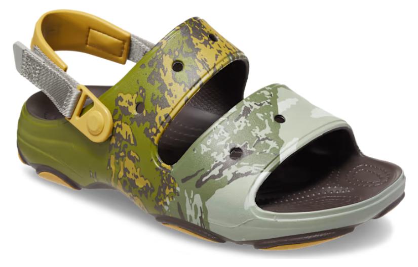 Lookbook Crocs All-Terrain Summit Sandals 'Espresso' 209023-206