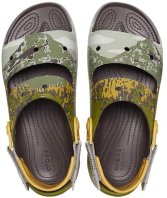 Crocs All-Terrain Summit Sandals 'Espresso' Lelaki & Wanita 209023-206 Shop Crocs All-Terrain Summit Sandals 'Espresso' Lelaki & Wanita 209023-206