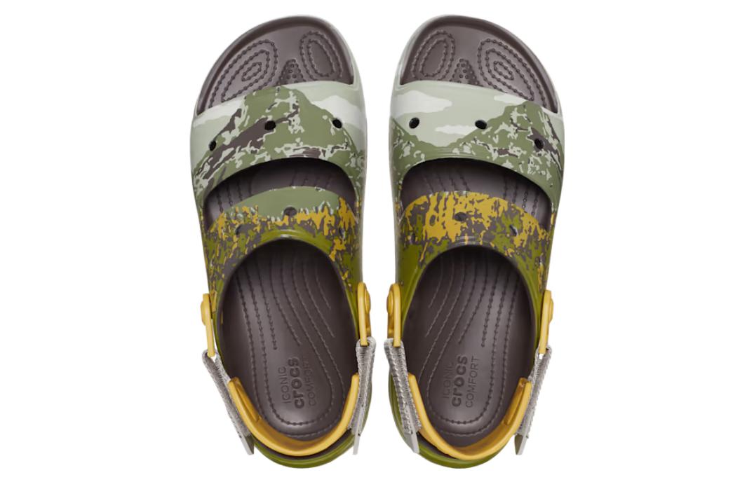 Shop Crocs All-Terrain Summit Sandals 'Espresso' 209023-206