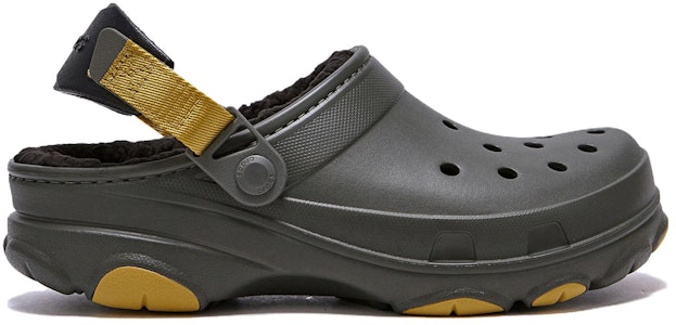 Crocs 卡駱馳 特林暖棉 洞洞鞋 男女同款 橄欖色 Order Crocs 卡駱馳 特林暖棉 洞洞鞋 男女同款 橄欖色