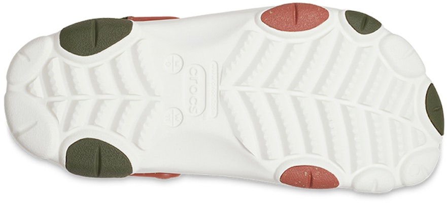 Crocs All Terrain Clogs 'White Green' 206340-0WV Details for Crocs All Terrain Clogs 'White Green' 206340-0WV