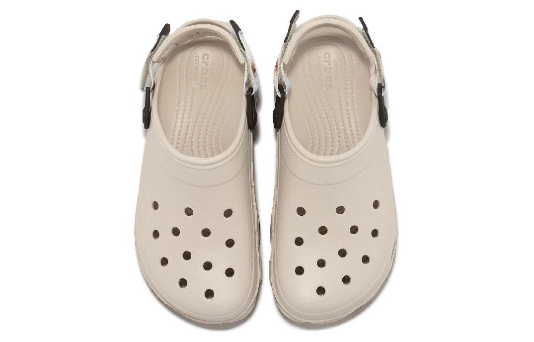 Lookbook クロックス オールテレイン カラーディップ クロッグ  セメントグレー 2092021F8