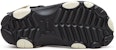 Crocs Semua Medan Berbulu Selesa 'Hitam Putih' 207936-001