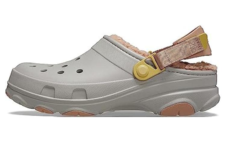Crocs All Terrain Lined Clog &#x27;Grey Brown&#x27; 207936-1LM