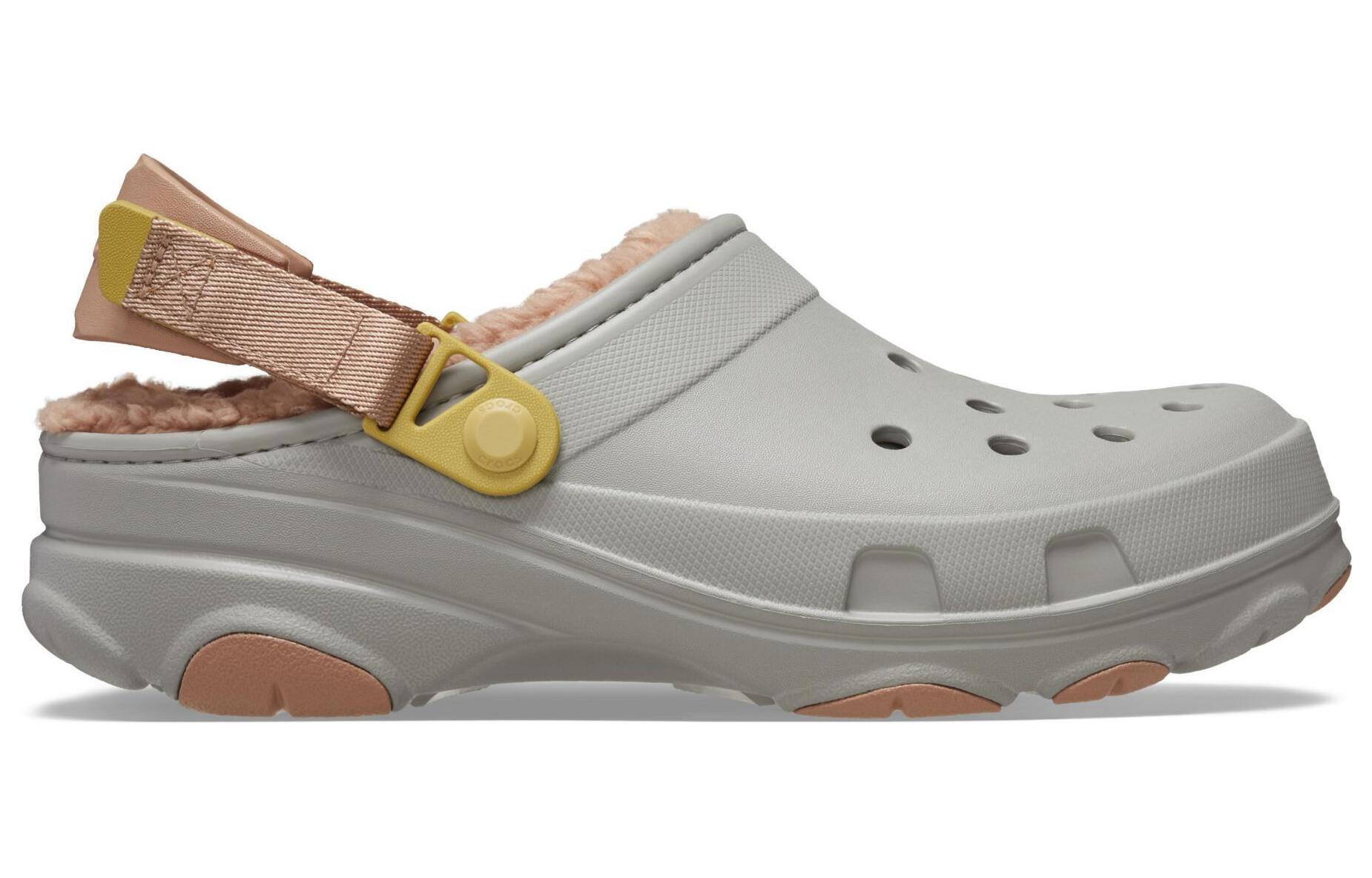 Order Crocs All Terrain Forrado Zueco 'Gris Marrón' 207936-1LM