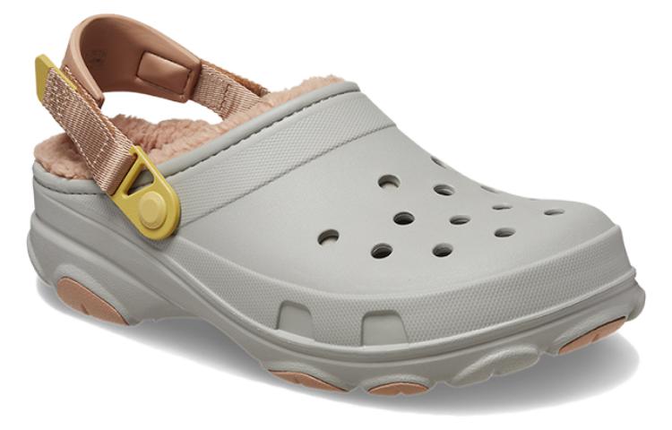 Lookbook Crocs All Terrain Forrado Zueco 'Gris Marrón' 207936-1LM
