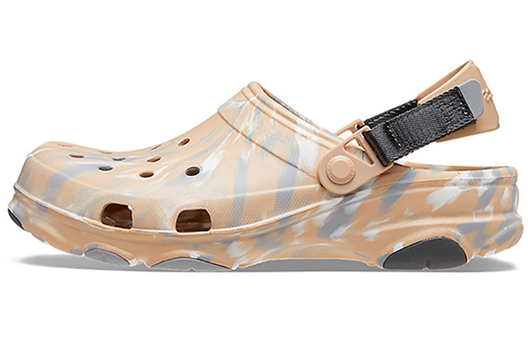 Crocs All Terrain Marbled Classic Clog 'Chai Multi' 207887-2ZM