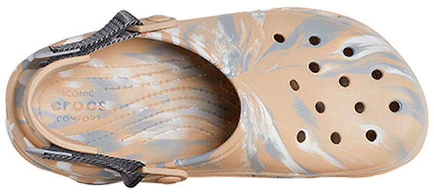 Crocs All Terrain Marbled Classic Clog 'Chai Multi' 207887-2ZM Lookbook Crocs All Terrain Marbled Classic Clog 'Chai Multi' 207887-2ZM