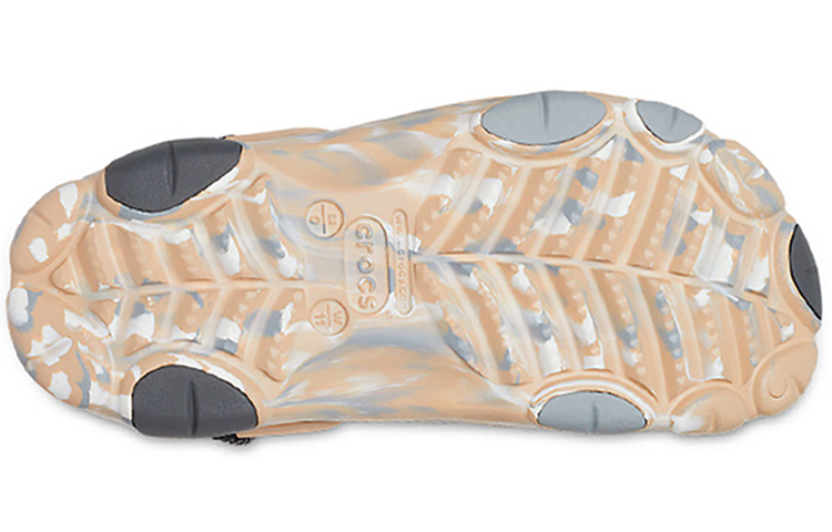 Details for Crocs卡骆驰 All-Terrain 雲石紋洞洞鞋 舒適透氣 沙灘洞洞鞋 茶彩色