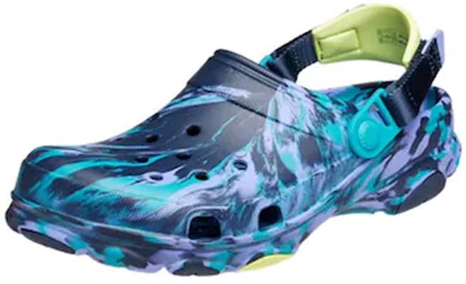 Crocs All-Terrain Marbled Clog 'Blue Multicolor' 207887-4HQ Order Crocs All-Terrain Marbled Clog 'Blue Multicolor' 207887-4HQ