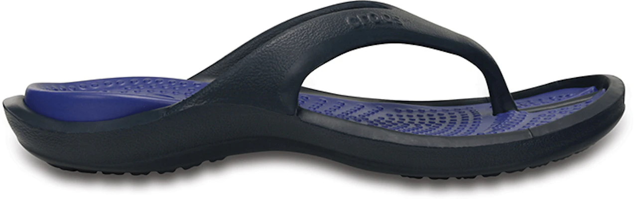 Crocs 雅典蓝色休闲男女通用人字拖鞋 10024-4EU Order Crocs 雅典蓝色休闲男女通用人字拖鞋 10024-4EU