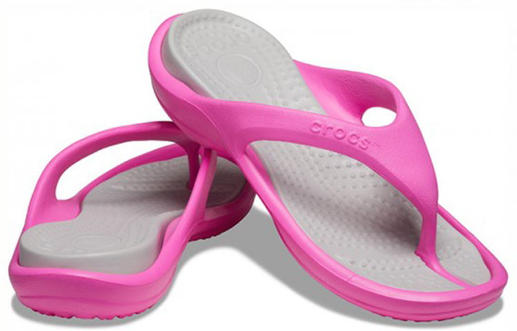 Shop Sandal Jepit Crocs Athens 'Pink Abu-Abu' 10024-6QQ