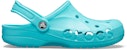 Sandal Crocs Baya Clog Cozy Ringan Pantai Sukan Unisex Biru 10126-40M