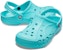 Sandal Crocs Baya Clog Cozy Ringan Pantai Sukan Unisex Biru 10126-40M