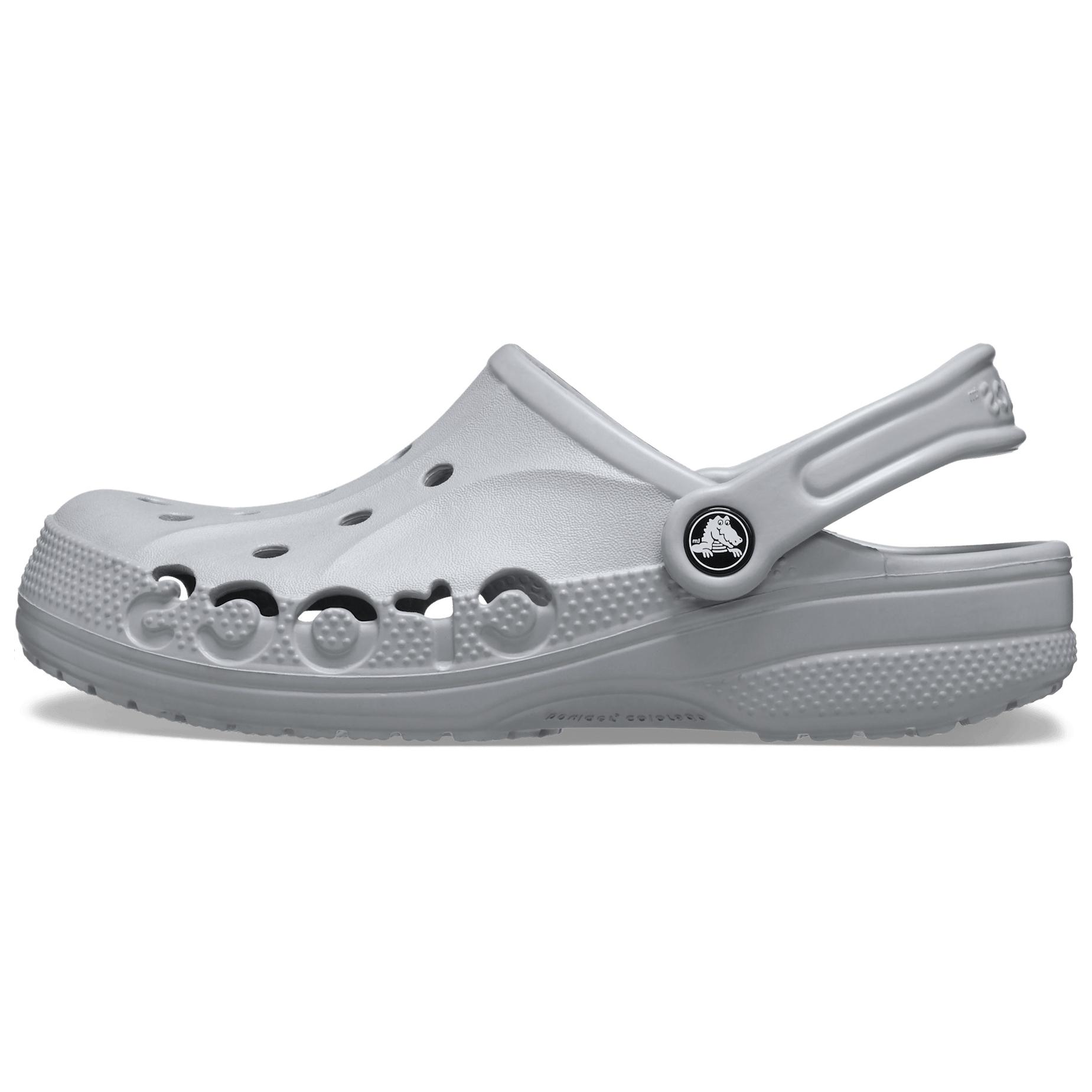 Crocs Baya Clog Grey Comfortable Classic Clogs 10126-007