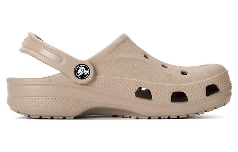 Order Crocs Baya Clogs 'Cobblestone' Coklat Muda 10126-2V3